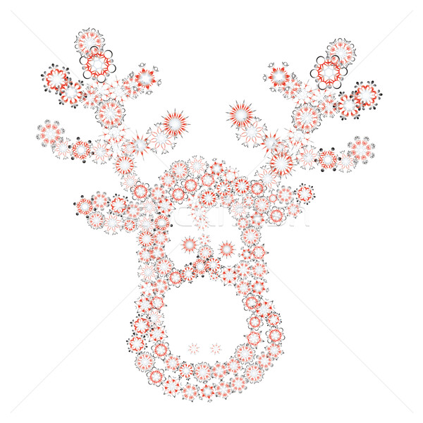 christmas reindeer Stock photo © ojal