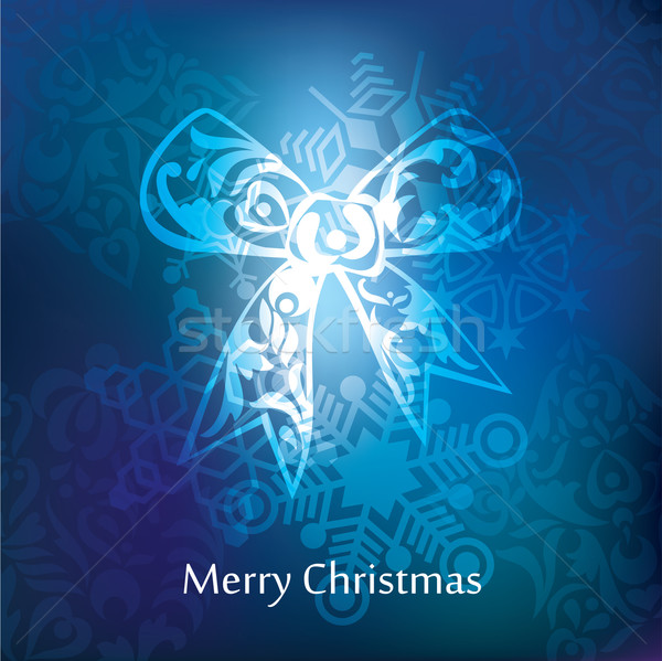 Vector christmas briefkaart ontwerp abstract patroon Stockfoto © ojal