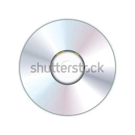 CD valósághű kék film digitális hang Stock fotó © ojal