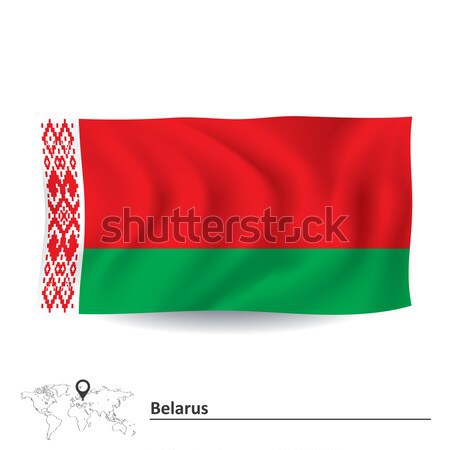 Foto d'archivio: Bandiera · Bielorussia · abstract · segno · colore · grafico