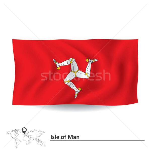 Flag of Isle of Man Stock photo © ojal