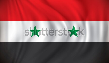 Flag of Syria Stock photo © ojal