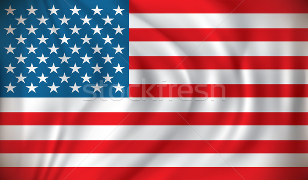 Flag of United States of America Stock photo © ojal