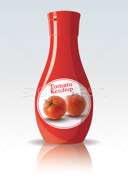 Tomato Ketchup Bottle Stock photo © ojal