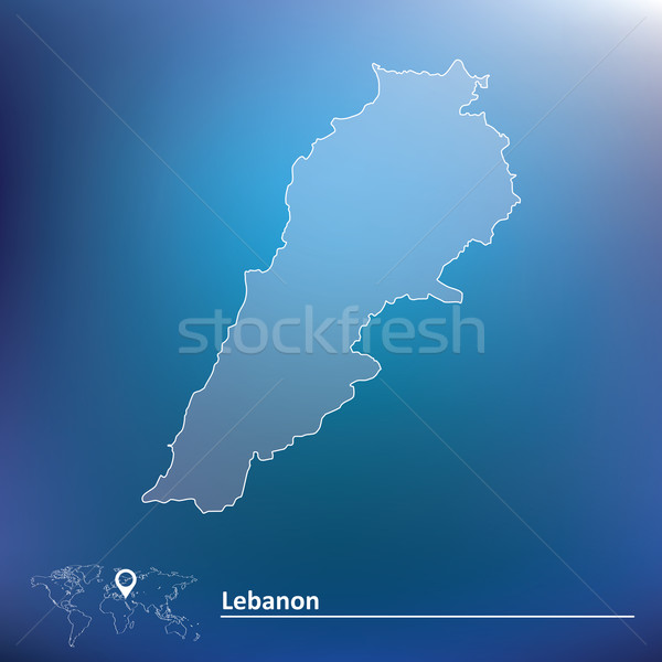 Pokaż Liban morza zielone podróży czarny Zdjęcia stock © ojal