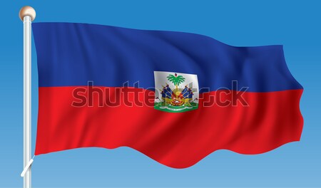 Flag of Haiti Stock photo © ojal