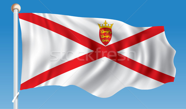 Stock photo: Flag of Jersey
