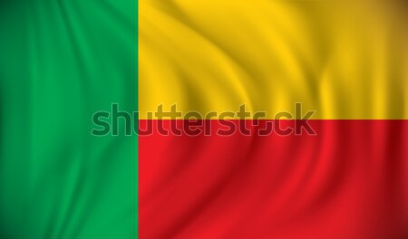 Flag of Benin Stock photo © ojal
