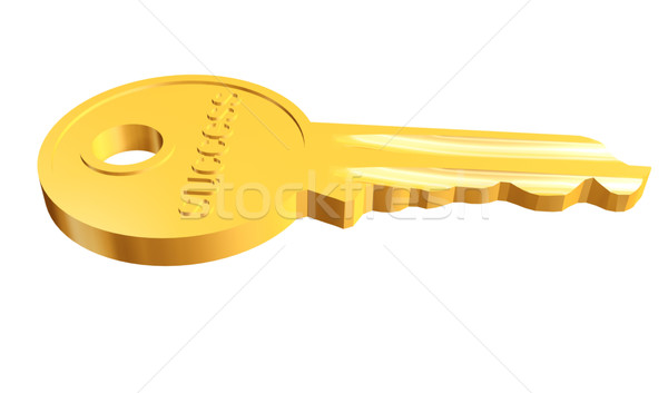 golden key Stock photo © ojal