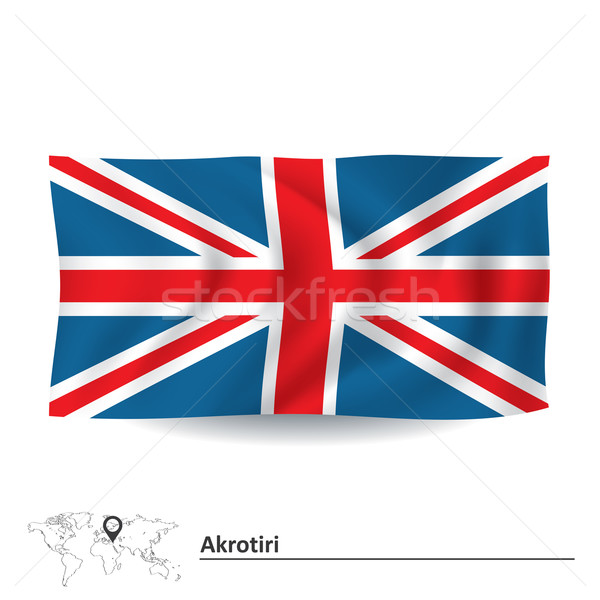 Flag of Akrotiri Stock photo © ojal