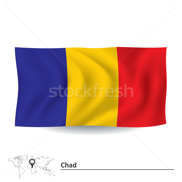 Flag of Chad Stock photo © ojal