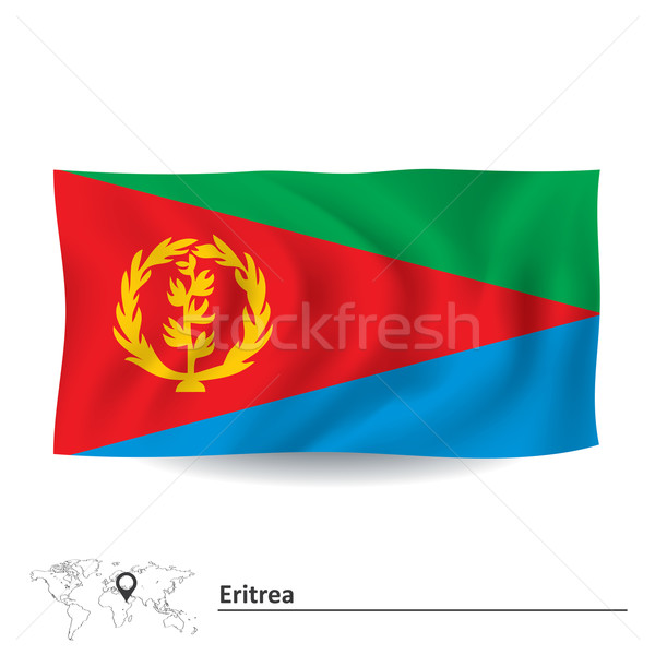 Flag of Eritrea Stock photo © ojal