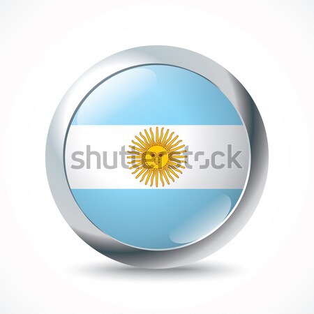 [[stock_photo]]: Argentine · pavillon · bouton · texture · résumé · lumière