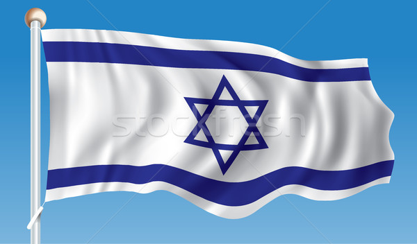 Flag of Israel Stock photo © ojal
