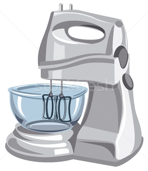 Electric alimente mixer ilustrare modern maşină Imagine de stoc © olegtoka