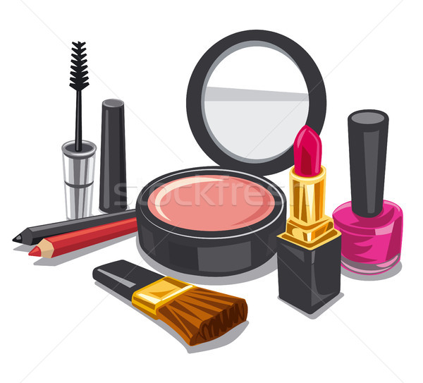 make up product collection Stock photo © olegtoka