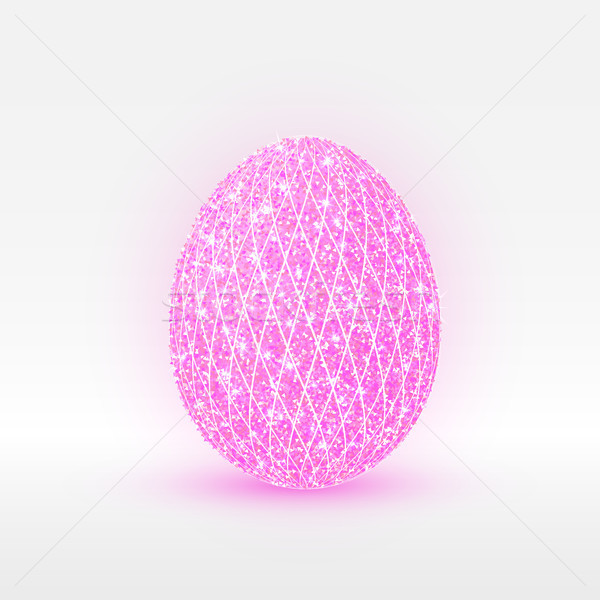 Szett húsvéti tojások királyi tojás húsvét csillag Stock fotó © olehsvetiukha