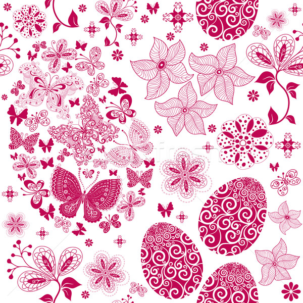 Easter seamless pattern Stock photo © OlgaDrozd
