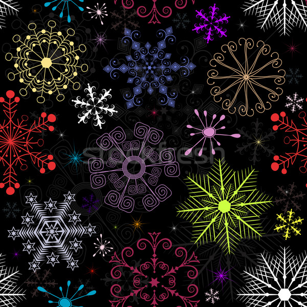 Christmas seamless pattern  Stock photo © OlgaDrozd