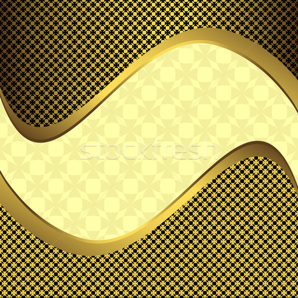 Golden schwarz floral eleganten Vektor Textur Stock foto © OlgaDrozd