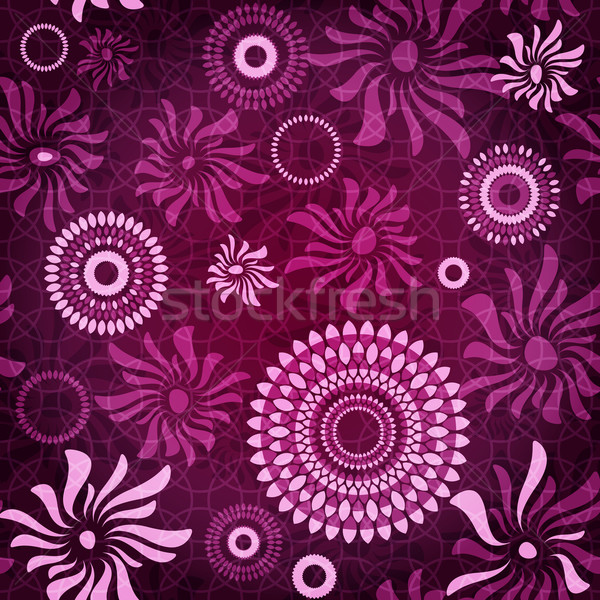 Dark-purple seamless pattern Stock photo © OlgaDrozd