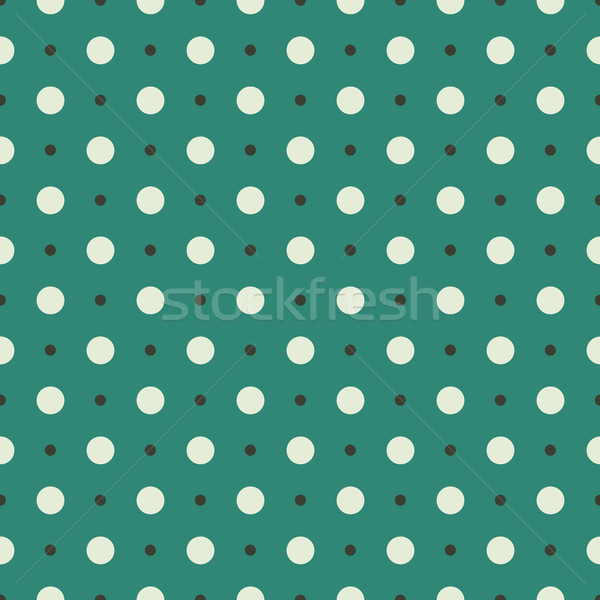 Seamless green vintage pattern Stock photo © OlgaDrozd
