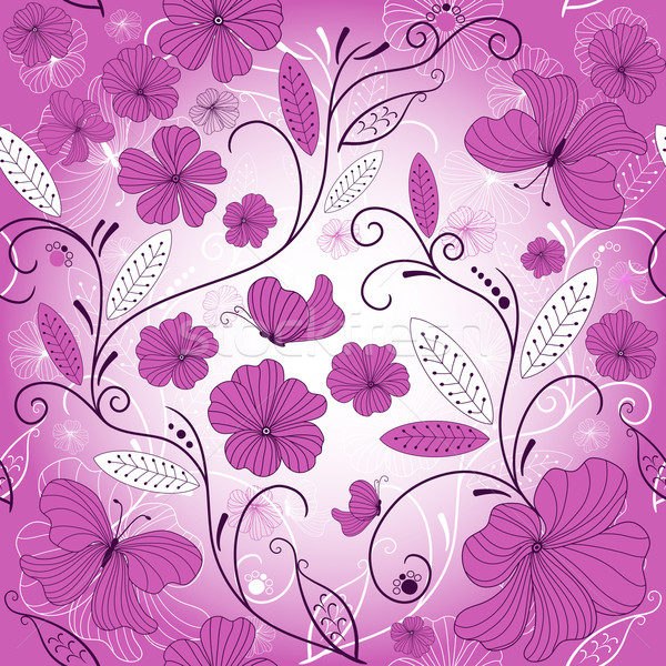 Seamless floral pattern Stock photo © OlgaDrozd