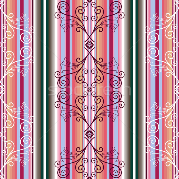 Striped seamless pattern Stock photo © OlgaDrozd