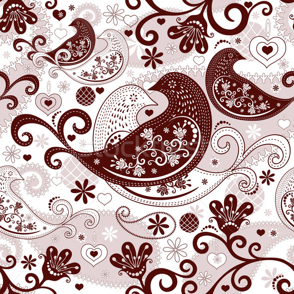 Valentine repeating pattern Stock photo © OlgaDrozd