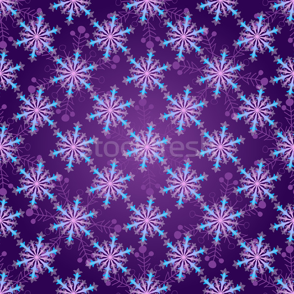 Sem costura escuro violeta teste padrão do natal colorido Foto stock © OlgaDrozd