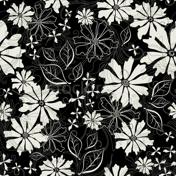Effortless floral pattern Stock photo © OlgaDrozd