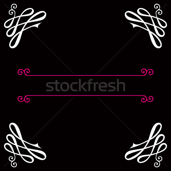 Vector Vignette background.  Stock photo © OlgaYakovenko