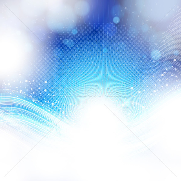 abstract blue and light background.  Stock photo © OlgaYakovenko