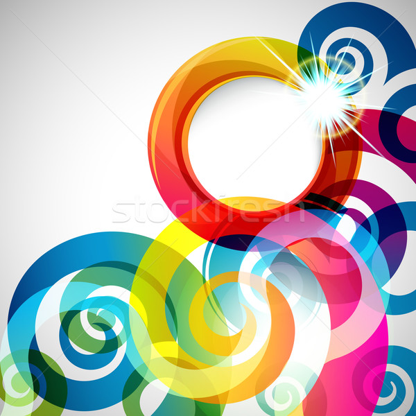 Abstract background with design elements. Stock photo © OlgaYakovenko