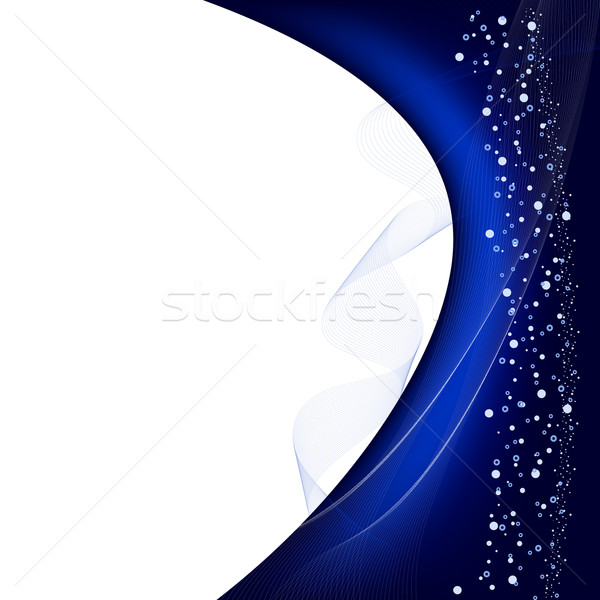 abstract blue background - Illustration for your design Stock photo © OlgaYakovenko