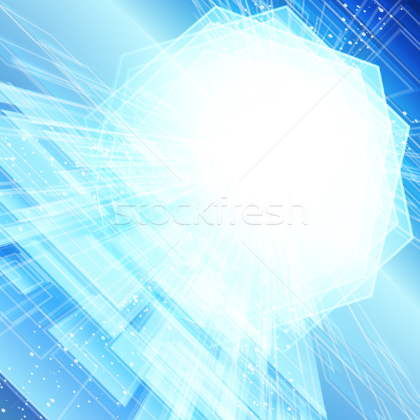 Abstract techno background.  Stock photo © OlgaYakovenko