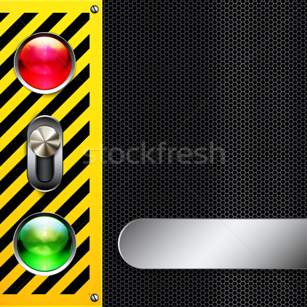 Stockfoto: Vector · abstract · techno · communie · web · groene