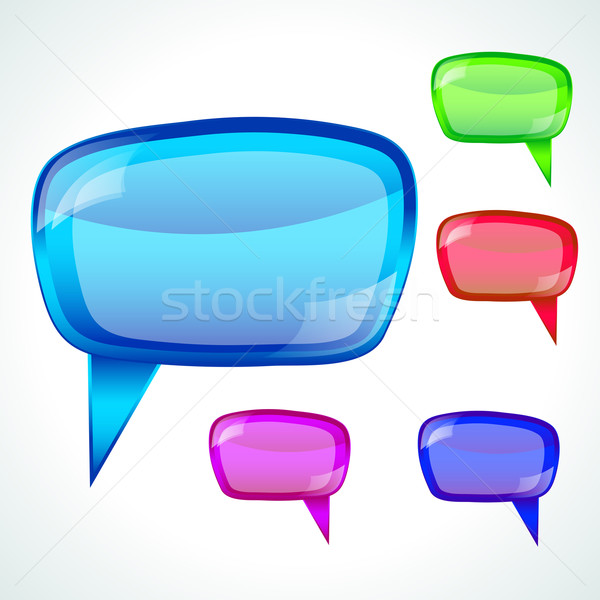 Speech bubble  Stock photo © OlgaYakovenko