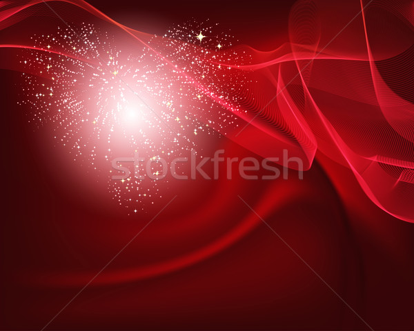 beautiful vector heart background design with space for your tex Stock photo © OlgaYakovenko