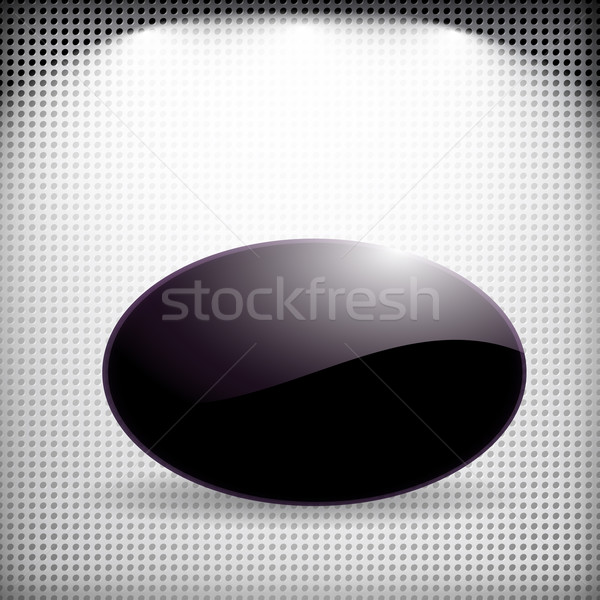 Eps10 abstract metaal banner gegrild technologie Stockfoto © OlgaYakovenko