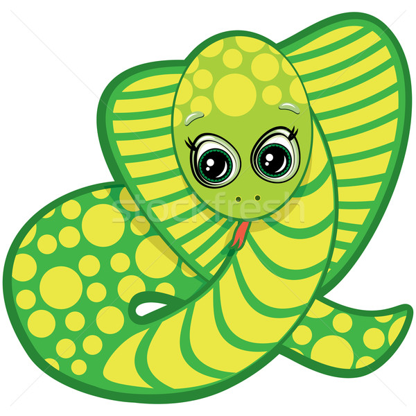 [[stock_photo]]: Peu · serpent · une · symboles · chinois · horoscope