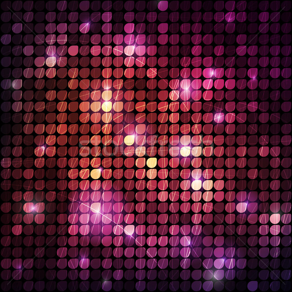 Parlak mozaik afiş vektör eps10 örnek Stok fotoğraf © oliopi