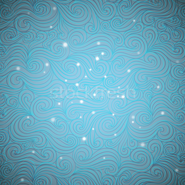Wasser Muster Vektor eps10 Illustration Textur Stock foto © oliopi