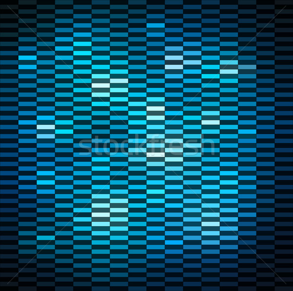 Abstract Blauw mozaiek vector eps8 Stockfoto © oliopi