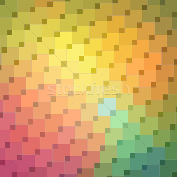 Farbenreich Mosaik Muster Vektor eps8 Illustration Stock foto © oliopi