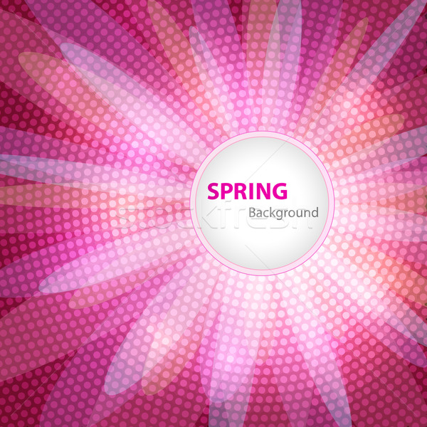 Frühling abstrakten Raum Blume Design Hintergrund Stock foto © oliopi