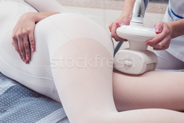 LPG, and body contouring treatment in clinic Stock photo © olira