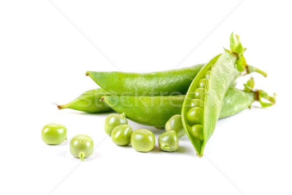 [[stock_photo]]: Légumes · feuille · verte · isolé · blanche · alimentaire