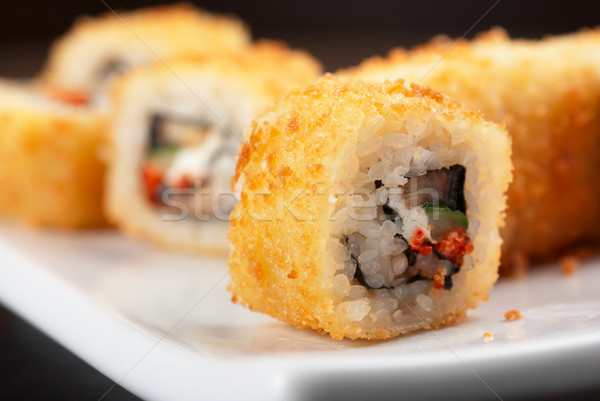 sushi rolls Stock photo © olira
