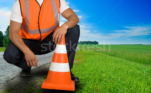 road worker Stock photo © olira